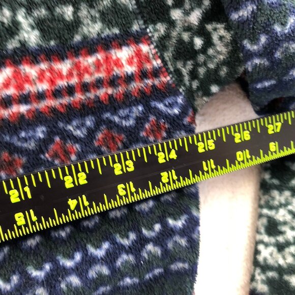 Van Heusen Mens Fleece Jacket Size XL Fleece Pullover Nordic Quarter Zip Cozy - Picture 7 of 11